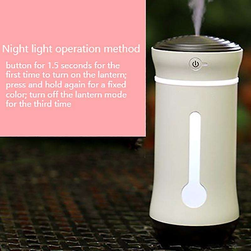 DC5V 450MA 2.5W Three In One Humidifier USB Home Office Desktop Car Ultrasonic Air Humidifier,Black