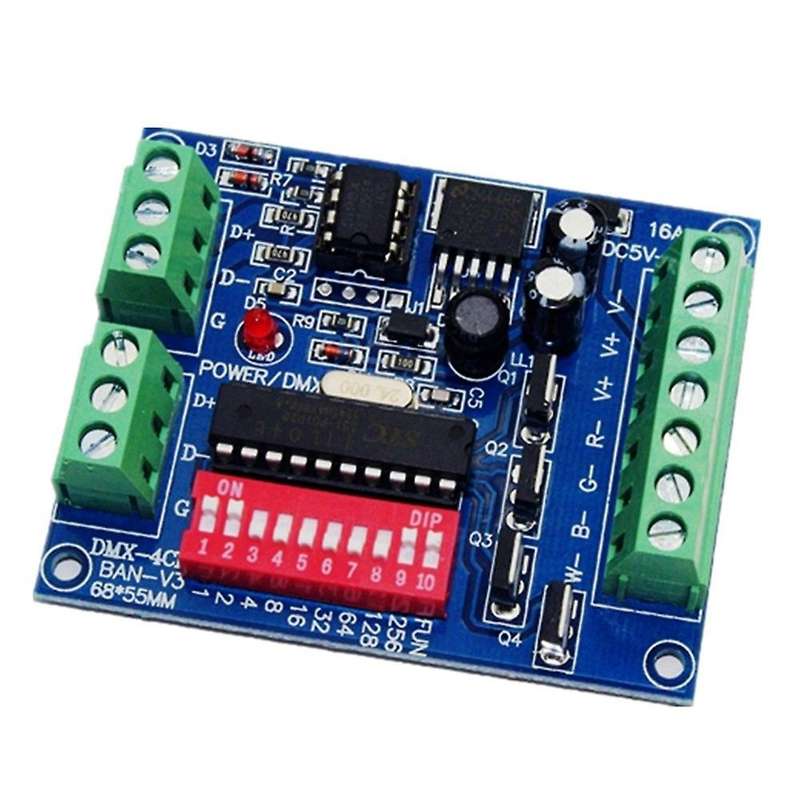 DC5V-24V 4CH-CHannel RGB Dimmer Controller Constant Voltage Common AnodeStrip Light / LED Lamp Modul