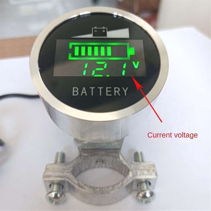 Dc6-120v Lead Acid Battery Capacity Indicator Led Digital Voltmeter Voltage Meter 48v