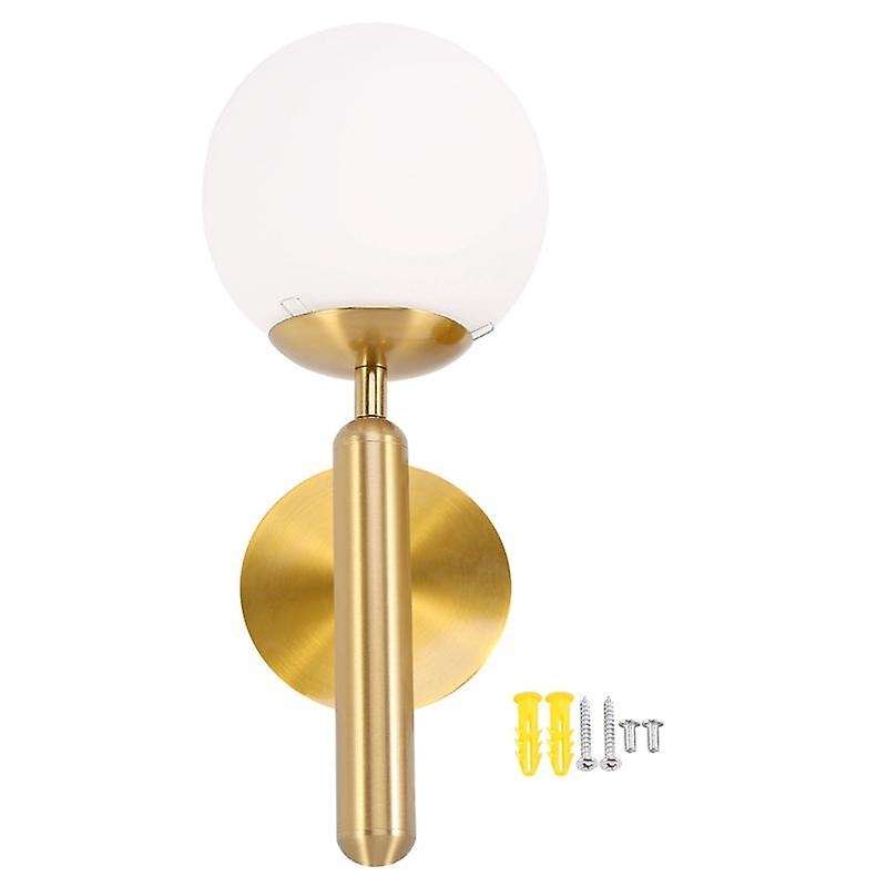Decorative Led Wall Lamp Lighting Nordic Glass Ball Chandelier Bathroom Mirror Light Gold Modern Ro