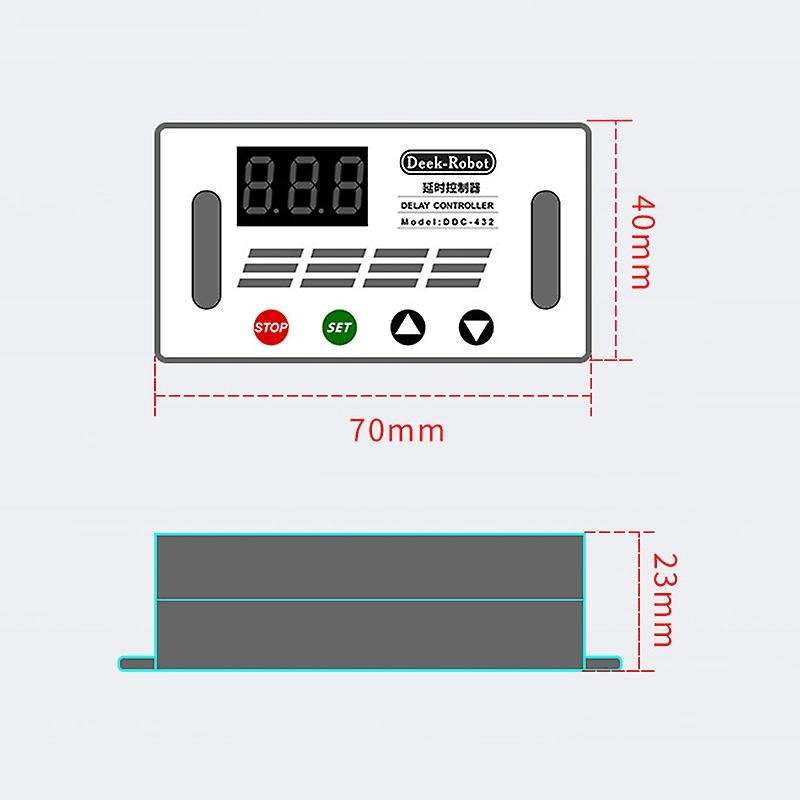 Deek-robot Ddc-432 Dual Mos Led Digital Delay Controller