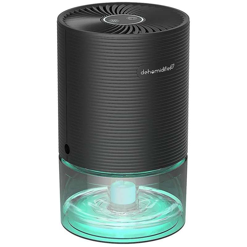 Dehumidifier for Damp Portable and Ultra Quiet Small Dehumidifier with Visual Water Tank for Basemen