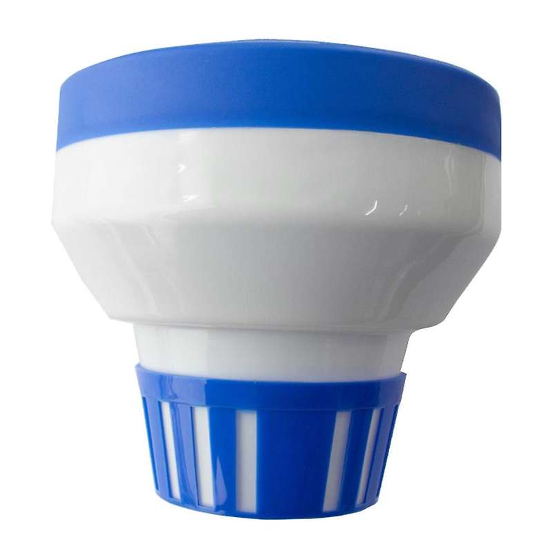 Deluxe Pool Chlorine Floater Dispenser - 3inch Tablets, 7inch Diameter - Inground & Above Ground Sw