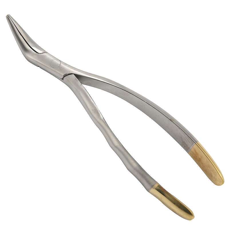 Dental Fragment Minimally Invasive Tooth Extraction Forcep Tooth Pliers Dental Instrument Curved Ma