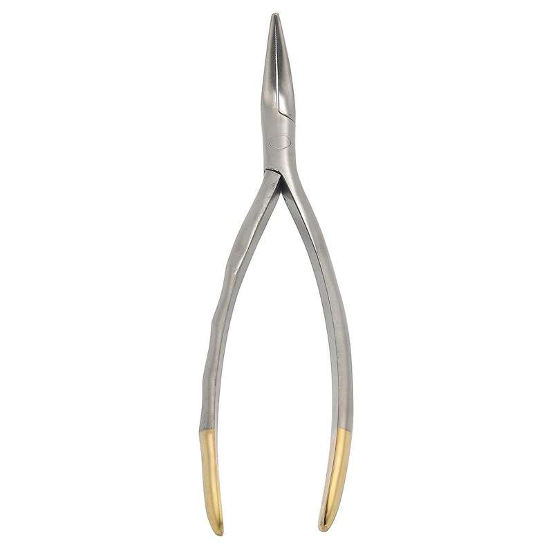Dental Fragment Minimally Invasive Tooth Extraction Forcep Tooth Pliers Dental Instrument Curved Ma