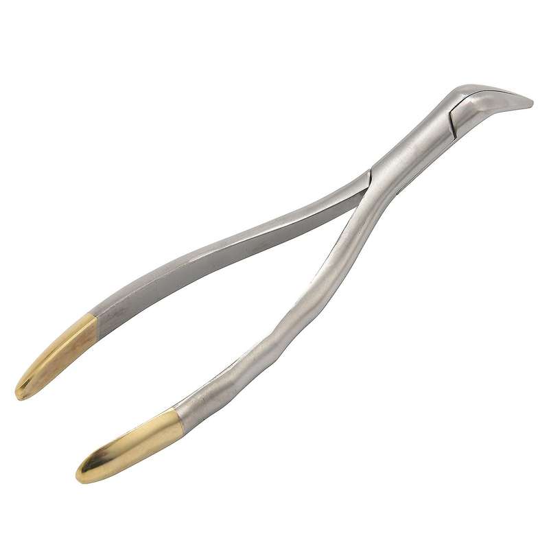 Dental Fragment Minimally Invasive Tooth Extraction Forcep Tooth Pliers Dental Instrument Curved Ma