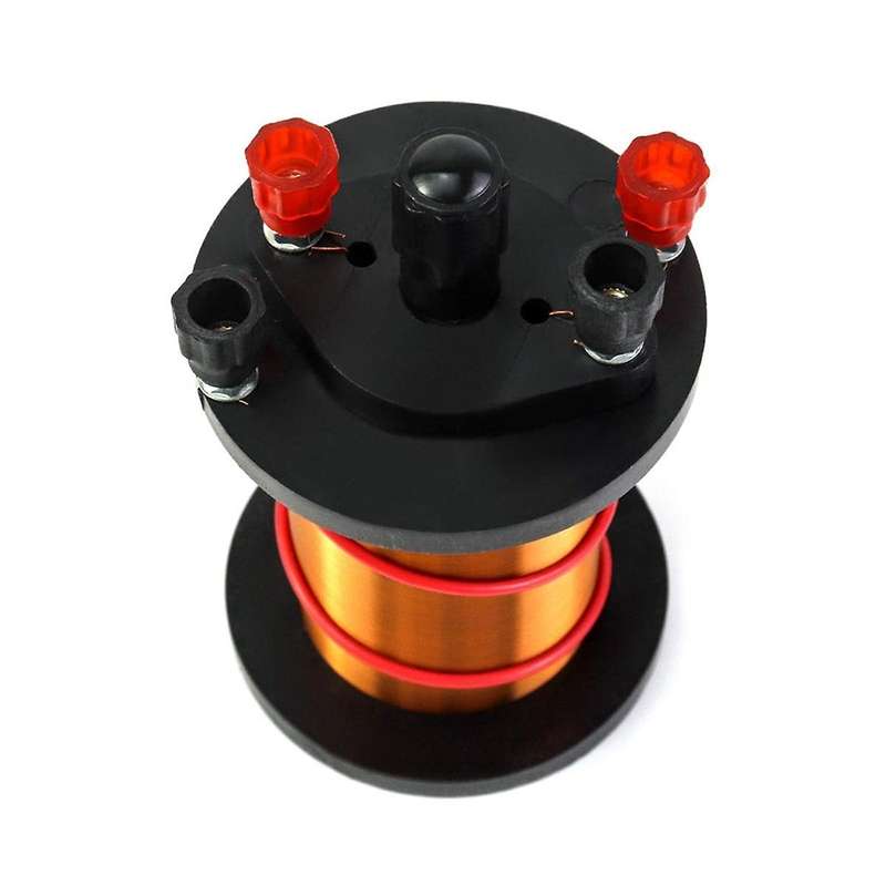 Demonstration Induction Coil with Primary Coil, Secondary Coil and Cylindrical Magnet for Physics Te