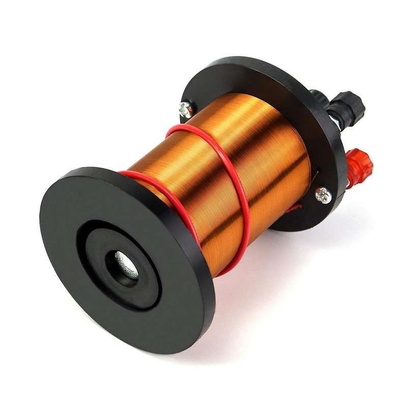 Demonstration Induction Coil with Primary Coil, Secondary Coil and Cylindrical Magnet for Physics Te