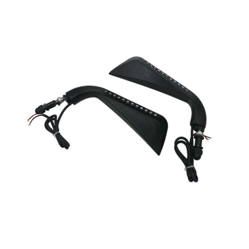 Designed for Motorcycle Accessories Reflectors Led Rear View Black
