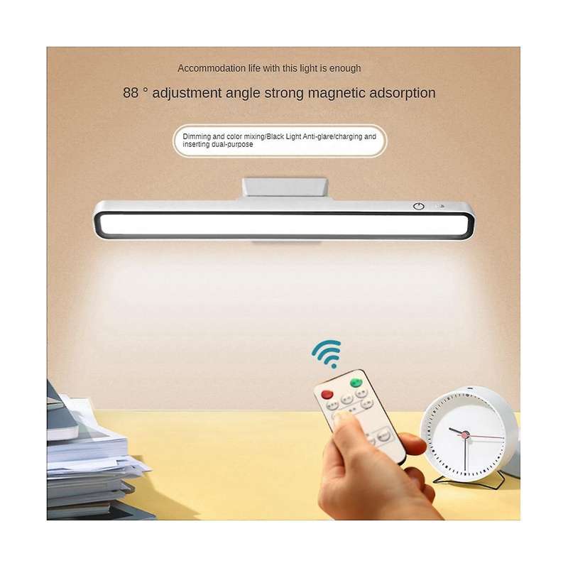 Desk Lamp Hanging Magnetic Table Lamp Led Usb Rechargeable Stepless Dimming Cabinet Closet Wardrobe