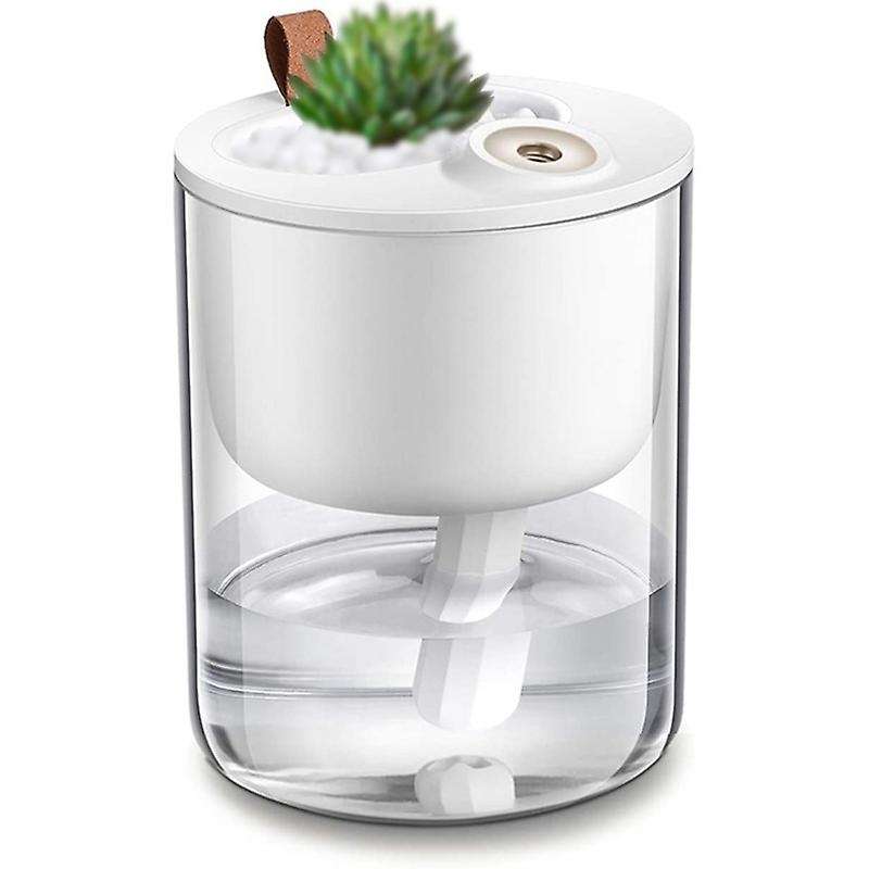Desk Humidifier, USB Cool Mist Humidifier, Quiet Ultrasonic Mini Humidifiers for Bedroom Home Office