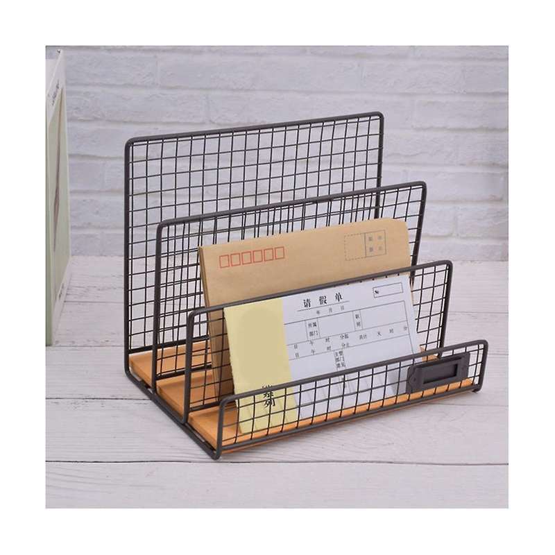 Desktop Bookshelf Student Book Rack Office Storage Rack Bedside Table