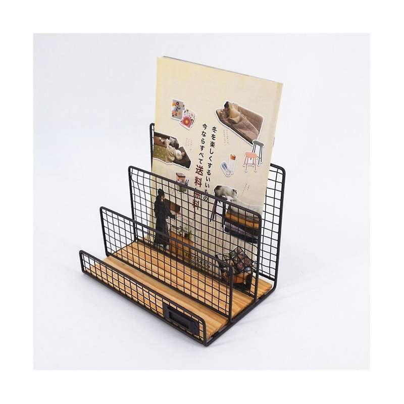 Desktop Bookshelf Student Book Rack Office Storage Rack Bedside Table