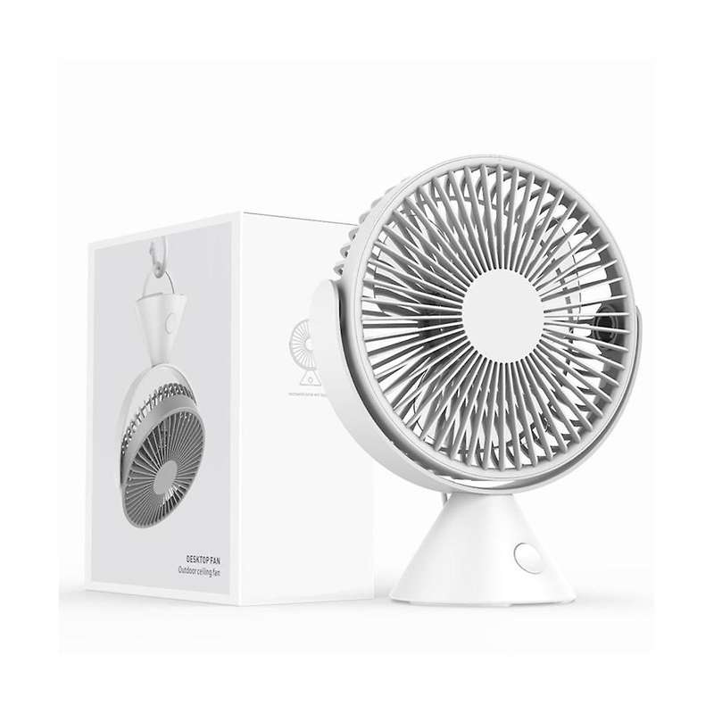 Desktop Fan Hanging Two Users Outdoor Camping Tent Charging Fan Usb Home Portable Fan