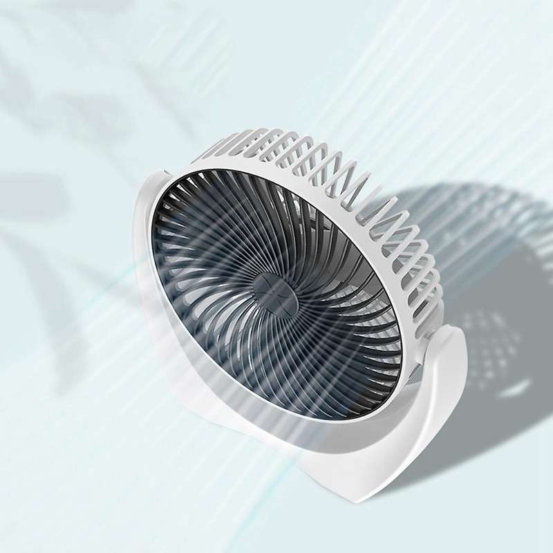 Desktop Fan USB Rechargeable Mini Fan 2 Speed Adjustable Fan Portable Cooling Fan Handheld Fans for