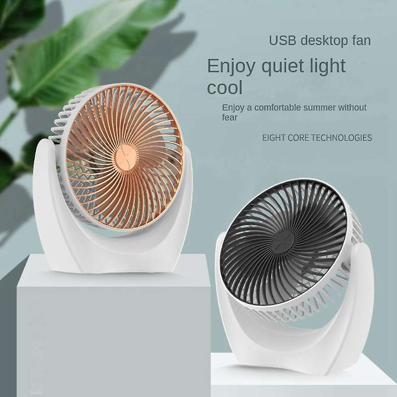 Desktop Fan USB Rechargeable Mini Fan 2 Speed Adjustable Fan Portable Cooling Fan Handheld Fans for