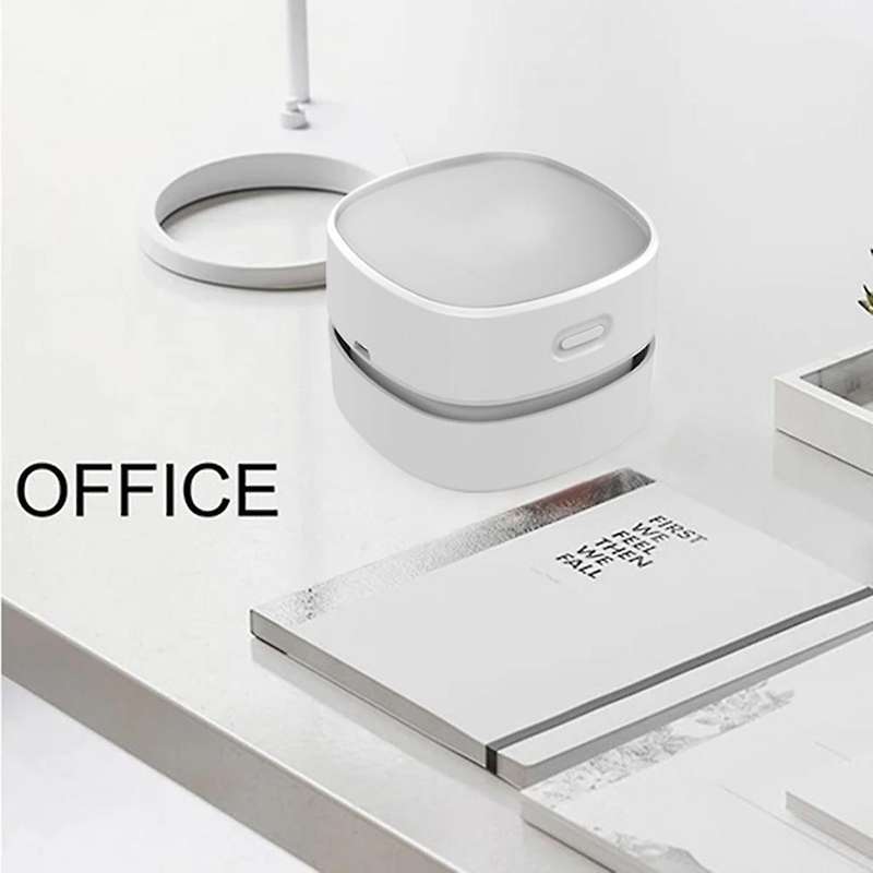 Desktop Vacuum Cleaner Mini Vacuum Cleaner AA Batteries High Suction Durable for Desktop Drawer Coun