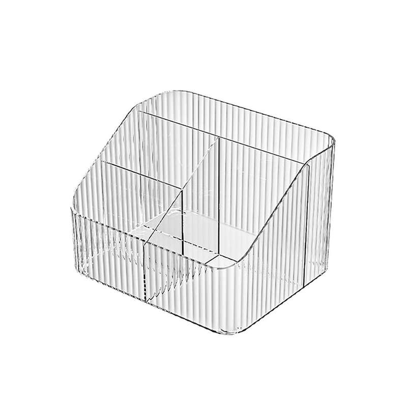 Desktop Storage Box Stationery Sundries Sorting Box Frame Transparent Simple Storage Rack Ins Style