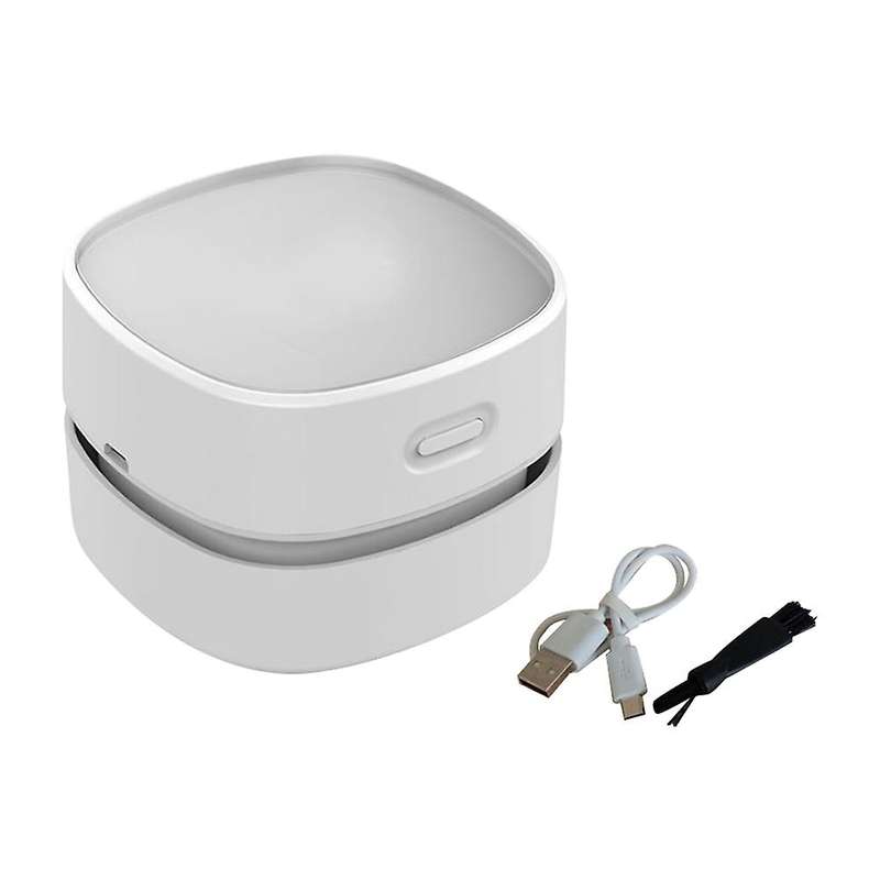 Desktop Vacuum Cleaner Mini Vacuum Cleaner USB Rechargeable High Suction Durable for Desktop Drawer