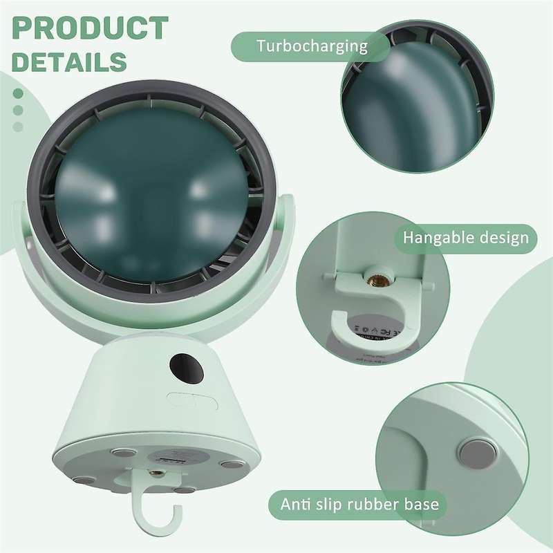 Desktop Turbo Fan Utility High Speed Hurricane Violence Portable Circulating USB Mini Fan