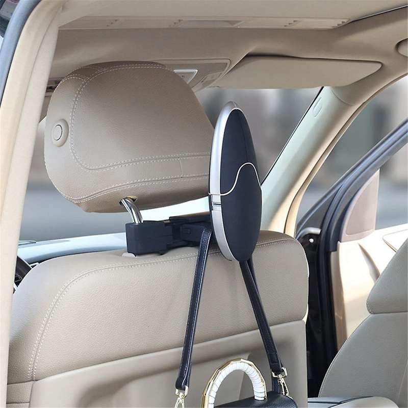 Detachable Multifunctional Car Coat Hanger Car Seat Coat Hanger Clothes Suits Holder Organizer Mount