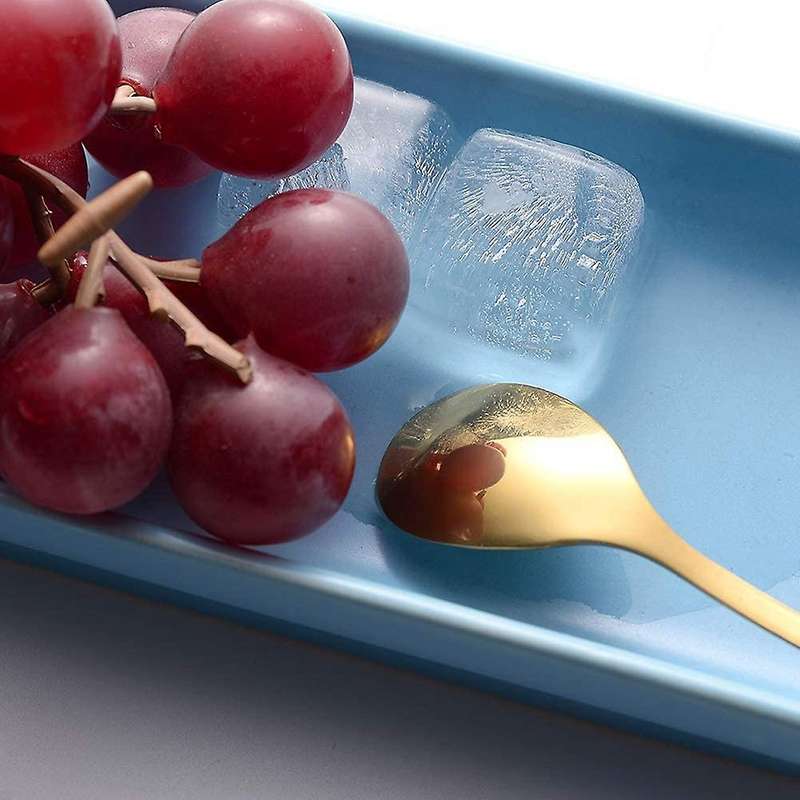Dessert Spoon Fork Set,20 Pcs 4.7 Inch Cake Fork,coffee Spoon, Fruit Fork,(10 Spoon + 10 Fork)