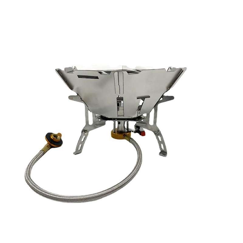 Detachable Camping Stove Wind Shield Portable Gas Cylinder Furnace Outdoor Windproof Screen Windshie