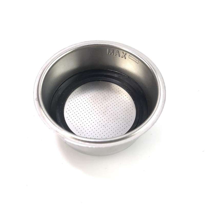 Detachable Stainless Steel Coffee Filter Basket Strainer Coffee Machine Accessories Office(2 Pack)
