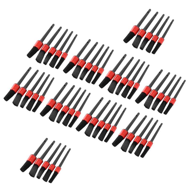 Detail Brush (5 Piece Set), Automatic Cleaning Brush Set