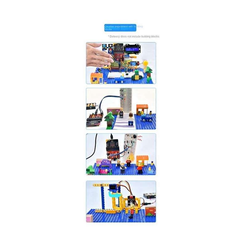 Development Board Learning Kit Python Graphical Programming DIY Electronic Kit Hands-on Electronic T