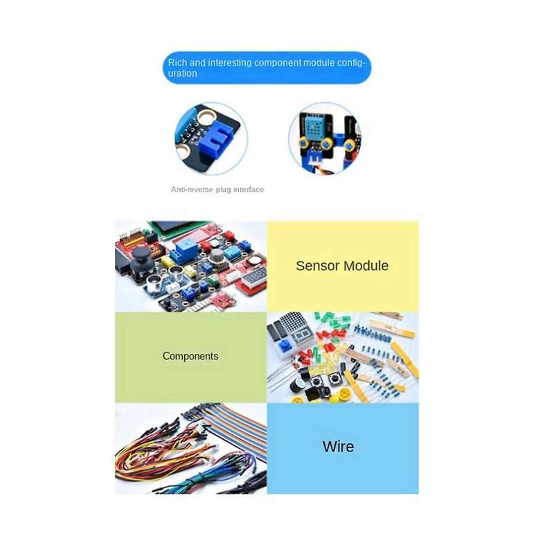 Development Board Learning Kit Python Graphical Programming DIY Electronic Kit Hands-on Electronic T