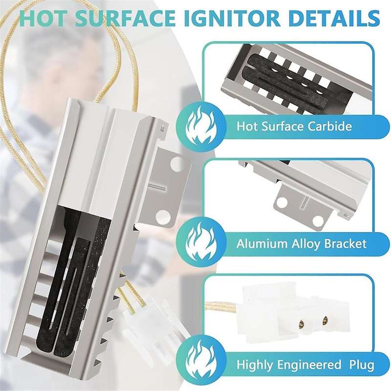 DG94-00520A Gas Range Oven Adapter Fit for NX58H5600SS Nx58H9500WS Replacement for 2692271 AP5577941