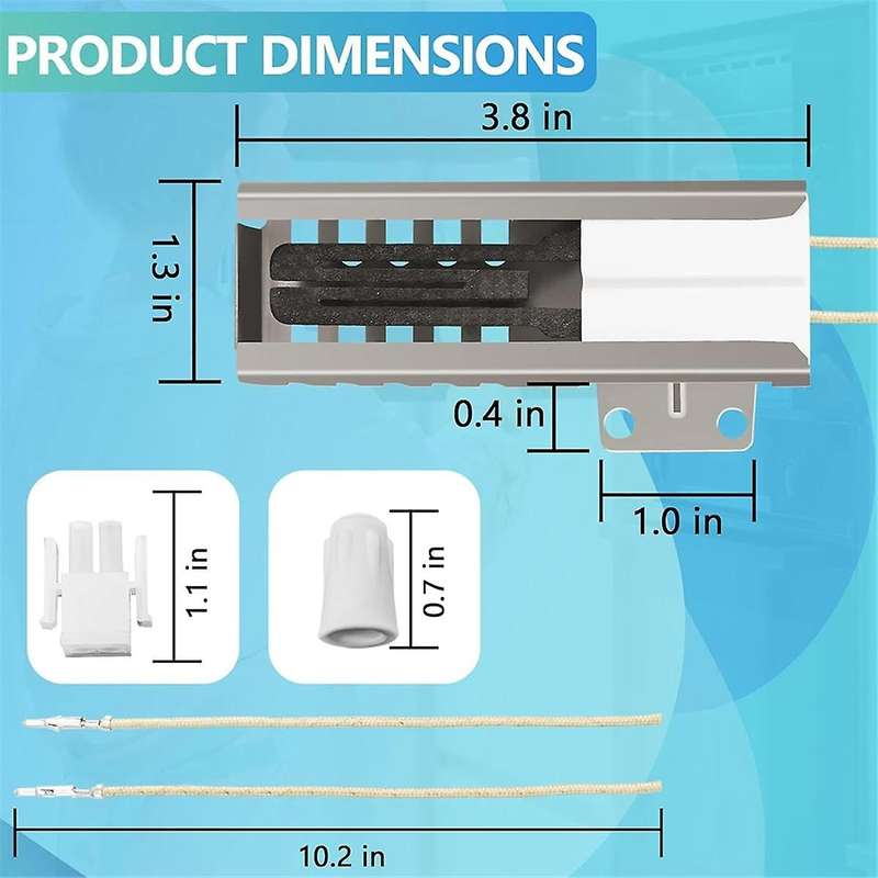 DG94-00520A Gas Range Oven Adapter Fit for NX58H5600SS Nx58H9500WS Replacement for 2692271 AP5577941