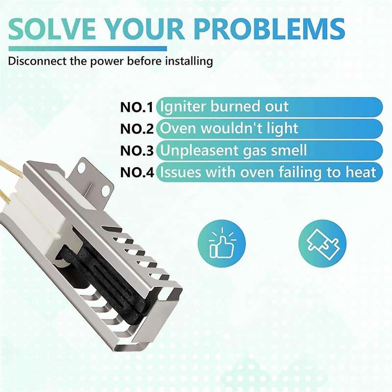 DG94-00520A Gas Range Oven Adapter Fit for NX58H5600SS Nx58H9500WS Replacement for 2692271 AP5577941