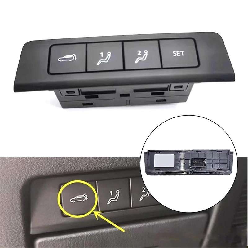 DHB6-66180 Car Interior Trunk Switch Button Replacement for 3 BP 2019-2023 Inner Rear Switch Button