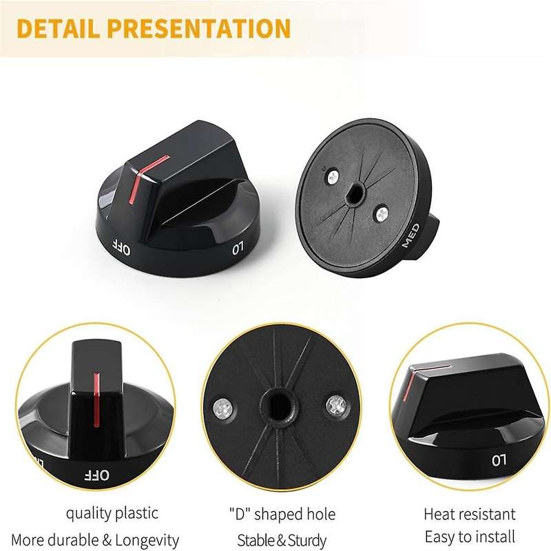 DG94-03500A/Z Stove Knob Replacement Parts for Stove Parts DG94-03500U Burner Knob for NX60T811SS NX