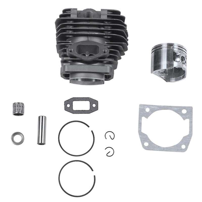 Diameter 45mm Chainsaw Cylinder and Piston Set Fit for 52 52Cc Chainsaw Spare Parts for Gasoline/Oil