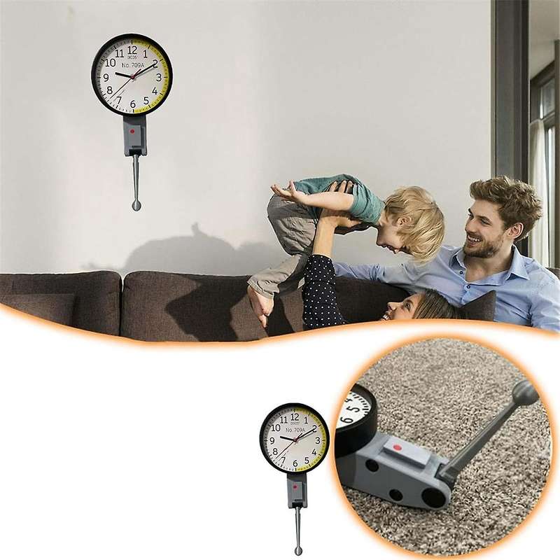 Dial Indicator Wall Clock Great Gift for Mechanical Engineers Dial Wall Clock