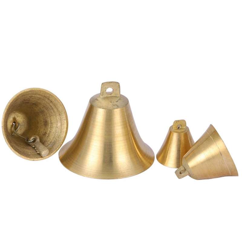 Diameter 5.2CM Christmas Sleigh Bell Ornament Bell Christmas Dinner Bell School Call Bell