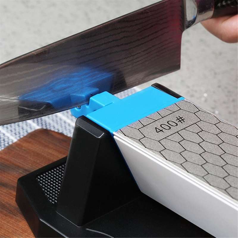 Diamond Sharpening Stone 3 Side Grit 400/1000/2000 Industrial Diamond & Ceramic Whetstone Knife Shar