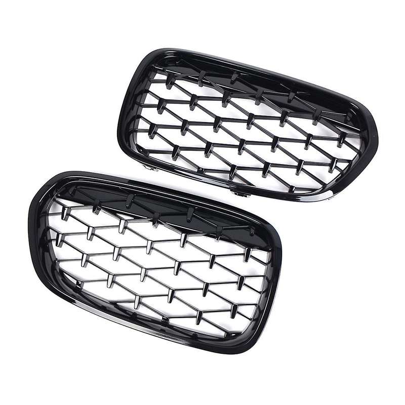 Diamond Grille Front Kidney Grille Grill Replacement for 1 Series F52 Sedan 2016-2021 51137389849 51