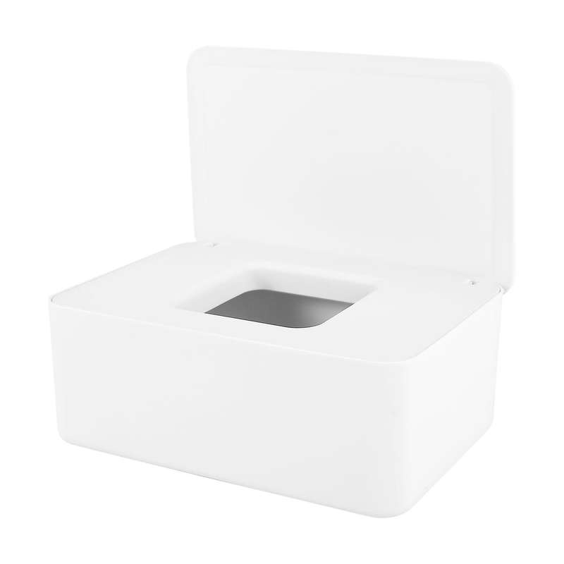 Diaper Wipes Dispenser Wipes Holder, Wipes Tissue Case Keeps Wipes Tissue Wipes Container with Lid