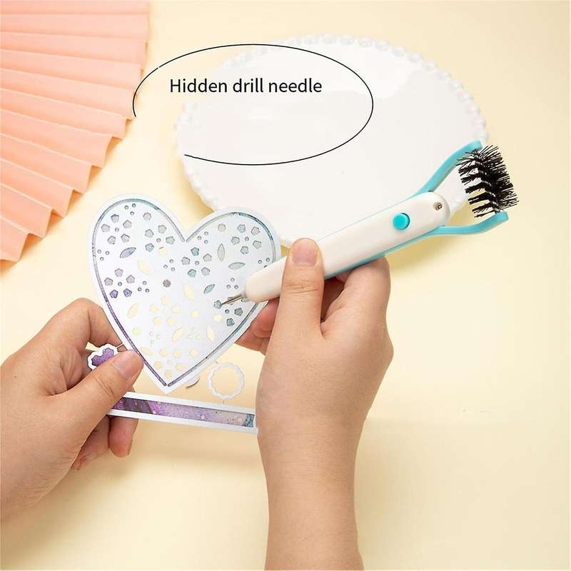 Die Brush Piercer Scraper Weeding Tools Easily Removing Excess Paper From Dies Must-Have Die Brush T