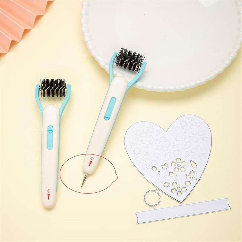 Die Brush Piercer Scraper Weeding Tools Easily Removing Excess Paper From Dies Must-Have Die Brush T