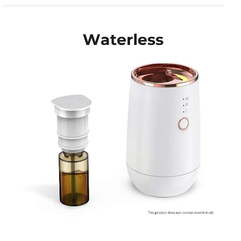 Diffuser Car Air Freshener Start-Off Function USB Rechargeable Essential Oil Diffuser 9 Color Light