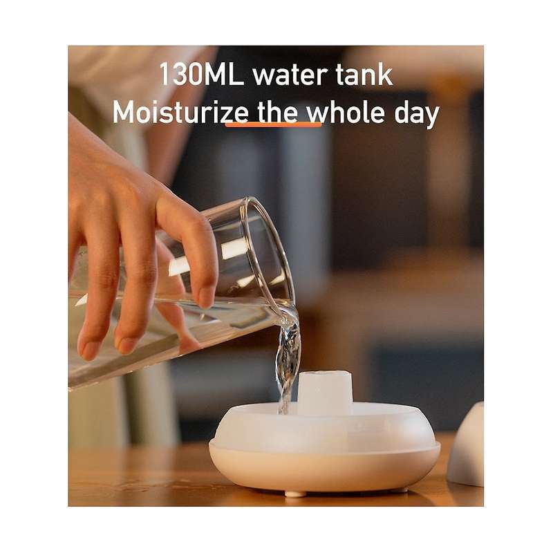 Diffuser Air Humidifier Home Ultrasonic Maker Fogger Essential Oil Difusor Color Lamp Purifier Bla