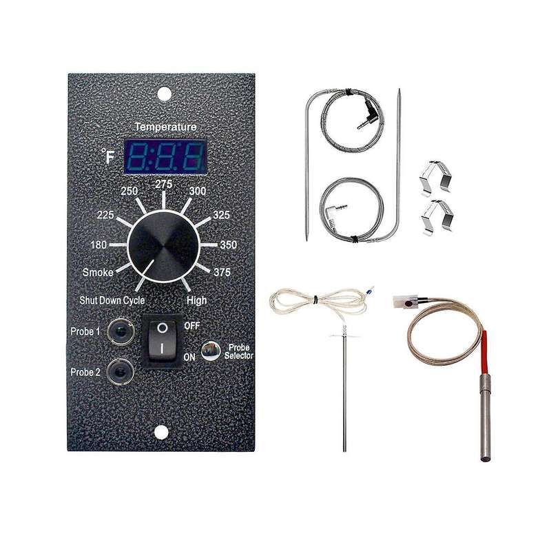 Digital Controller Grills Kit with 2 Meat Probes and Temperature Sensor for Grills Accessories
