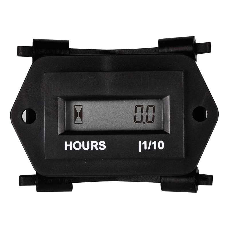 Digital Hour Meter for Lawn Mower Generator Motocycle Farm Tractor Marine Compressor Outboards Chain