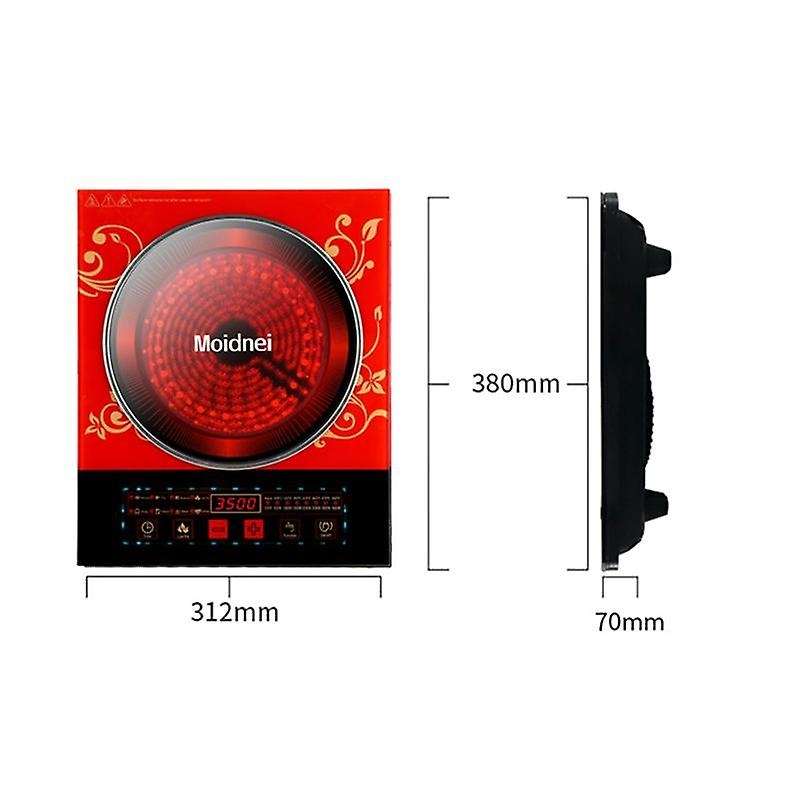 Digital Electric Portable Induction Cooktop Countertop Burner with 8 Power &Temperature Settings Low