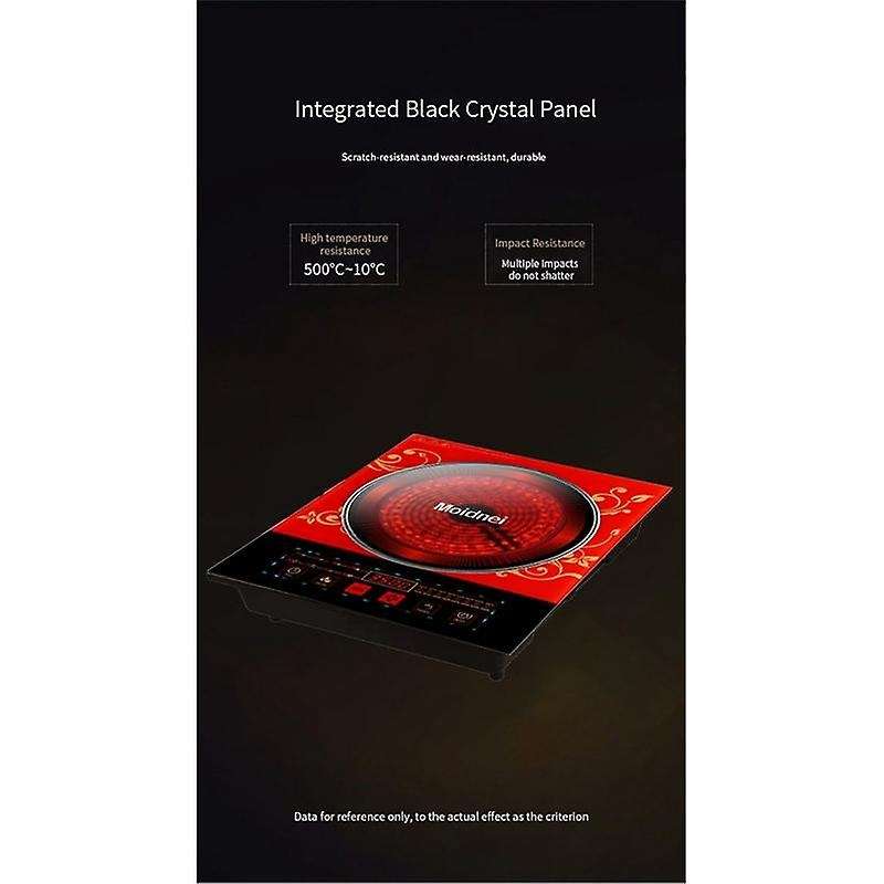Digital Electric Portable Induction Cooktop Countertop Burner with 8 Power &Temperature Settings Low